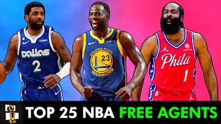 Top 25 NBA Free Agents For 2023 [upl. by Oremar]