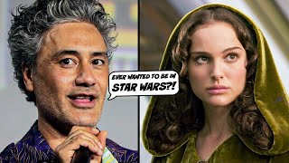 Taika Waititi Forgets Natalie Portman was in Star Wars [upl. by Danette]