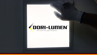 Akifix®  DORILUMEN™ revisionsklappe mit integrierter ultraflacher LEDDeckenleuchte  DEU [upl. by Leeda]