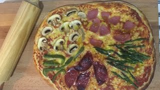 Pizza Monsieur Cuisine SilverCrest Lidl [upl. by Lonnie]