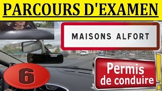 Examen Parcours Permis MaisonAlfort 6 [upl. by Av708]