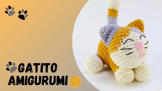 🇪🇸Gato a CrochetAmigurumi Gato TutorialCrochet Gato Paso a PasoCrochet Gato Multicolor  Parte 1 [upl. by Bradshaw]