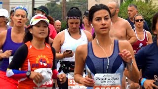 Rock n Roll Marathon 2017 San Diego Raw Video [upl. by Paik]