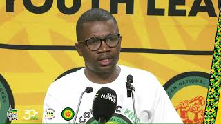 WATCH LIVE The African National Congress Youth League ANCYL press briefing on National Safe… [upl. by Stine]