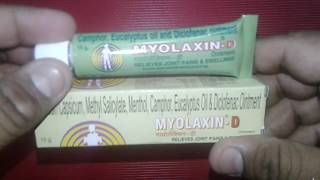 Myolaxin D Ointment Review in Hindi घुटने के दर्द का अंत अब तुरंत [upl. by Areta440]