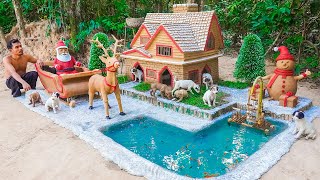 Build Christmas Dog House for Rescue Puppies in New Year 2024 [upl. by Jansen348]