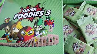 Super Foodies 2021 serie 3 apriamo 10 bustine Parte 2 NO AUDIO [upl. by Hesper406]