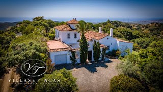 SOLD Traditional Cortijo style Villa Casares Malaga Andalusia [upl. by Oballa]