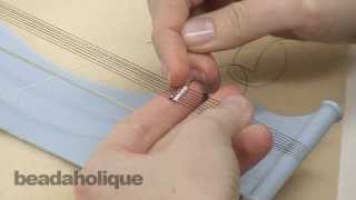 How to Use the Jewel Loom Beading Loom [upl. by Alekehs]