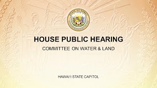 WAL Public Hearing  Thu Feb 1 2024  900 AM HST [upl. by Marla]