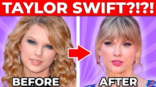 TAYLOR SWIFTs Plastic Surgery Transformation [upl. by Dionisio]