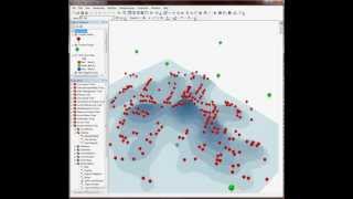 GIS 3D Analyst  ArcScene tutorial with John Snows 1854 Cholera Data [upl. by Norm]