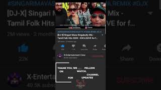 We Hit 2 Million Views  Tamil Folk Hits 2020 [upl. by Lennie321]