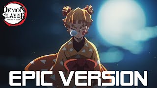 Demon Slayer S2  Sleeping Zenitsu vs Daki Theme  Epic Orchestral cover  EPIC VERSION [upl. by Nnair]