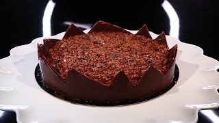 Tarte au chocolat moderne au parfum des îles par Christophe Michalak DPDC [upl. by Acinom]