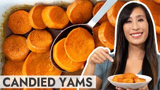 Delicious and Easy Homemade Candied Yams Recipe  Perfect Holiday Side Dish [upl. by Daniala]