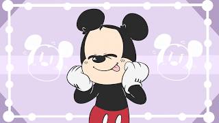 Moestep Meme  Mickey Mouse Flipaclip [upl. by Asir]