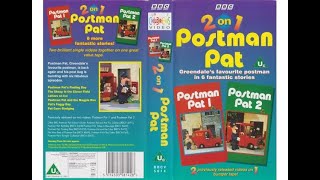 Postman Pat 2 on 1 1996 UK VHS [upl. by Etra]