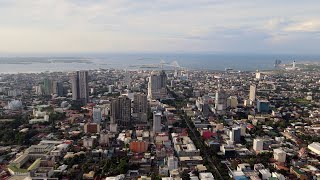 Cebu City drone view  Sept 2023 [upl. by Orvas]