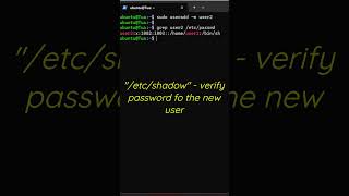 useradd  passwd  add new user in linux  Linux commands linux [upl. by Randie606]