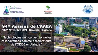 94es Assises de lAAEA1821 novembre 2024Kampala Ouganda Fr [upl. by Vig]