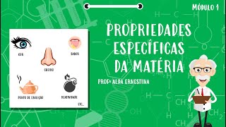 Aula 3  Propriedades específicas da matéria [upl. by Jessey938]