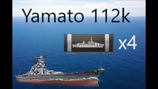 World of Warships Blitz  Yamato APCS hits differentUnedited [upl. by Eintruoc]