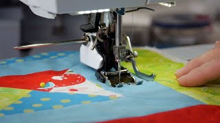 Tutorial BERNINA walking foot no 50 – accurate and comfortable sewing [upl. by Malarkey]