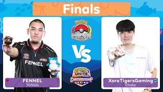 FENNEL vs XoraTigersGaming  Finals  2024 Pokémon UNITE Championship Series [upl. by Riess465]