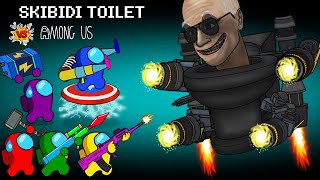 어몽어스 VS Skibidi Toilet 77  AMONG US ANIMATION [upl. by Nahtonoj507]