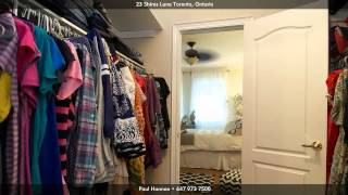 23 Shires Lane Toronto Ontario  Virtual Tour [upl. by Nikita]