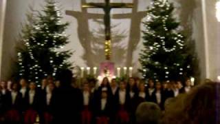 Kinderchor singt Weihnachtslieder im Heilsbronnen [upl. by Nollek]