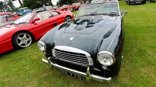 1954 Swallow Doretti Video View at Chateau Impney Hill Climb 2019 [upl. by Annai]