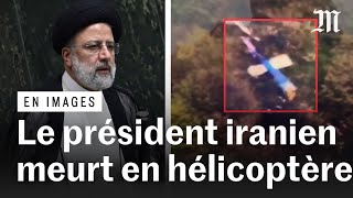 Crash de lhélicoptère du président iranien Raïssi  les images de la zone [upl. by Sorgalim954]