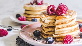 Gluten Free Pancakes Recipe The Fluffiest [upl. by Giguere232]