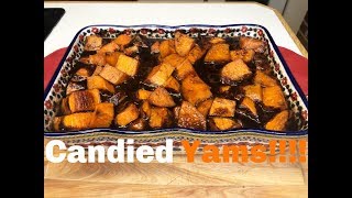 How to make Candied Yams Slap ya mama good [upl. by Noraed]