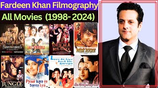 Fardeen Khan All Movies List 19982024  Fardeen Khan Filmography  Hit Or Flop  Blockbuster [upl. by Remy]