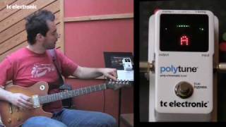 TC Electronic PolyTune  Tuning modes [upl. by Evey]