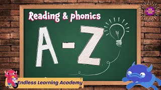 Endless Learning Academy  Reading amp phonics Letter AZ Boopanpankids [upl. by Bourke754]