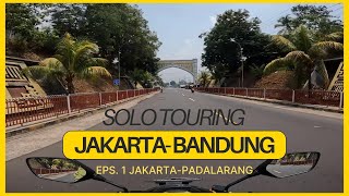 Akhirnya Solo Touring Untuk Pertama Kalinya  JAKARTA  BANDUNG Eps 1  41123 [upl. by Brendon]