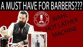 WAHL HOT LATHER MACHINE REVIEW [upl. by Sadler]