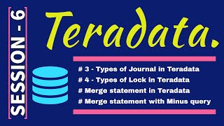 Teradata Tutorial for beginners  Teradata complete training  Teradata interview questions answers [upl. by Wahs13]