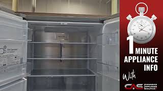 LG LRFXC2606S Refrigerator Review  One Minute Info [upl. by Mimi]