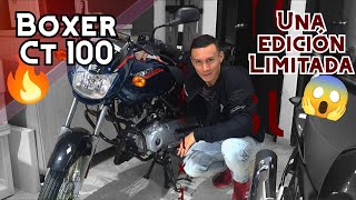 🚨Boxer Ct 100 2025 y la Nueva Edicion limitada al mercado🔥  Muy cool😱 [upl. by Sitra]