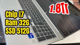 Laptop Doanh Nhân Vỏ Nhôm Nguyên Khối  Chip i7 Ram 32G SSD 512G  18Tr  HP  Vaio  Samsung [upl. by Duwalt]