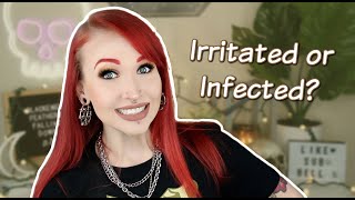 Is Your Piercing INFECTED or IRRITATED [upl. by Ijuy]