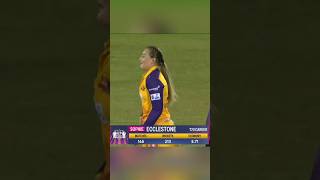 Sophie Ecclestone Best Spell Against RCB In 2023  Comeback Strongershorts cricketshorts [upl. by Dunston]