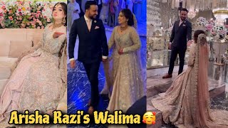 Arisha Razi Khans Walima Vlog arisharazikhan [upl. by Atteselrahc890]