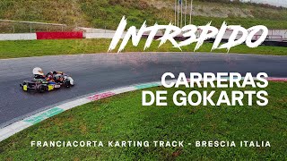 Carreras de Gokarts profesionales  Brescia Italia [upl. by Ligriv]