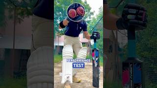 Hard Plastic Cricket Kit vs Leather Ball cricket shorts test [upl. by Eisenstark]